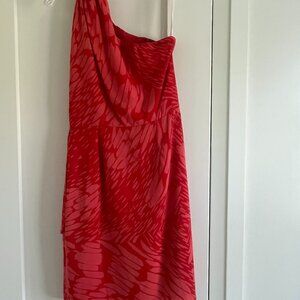 Shoshanna One Shoulder Dress